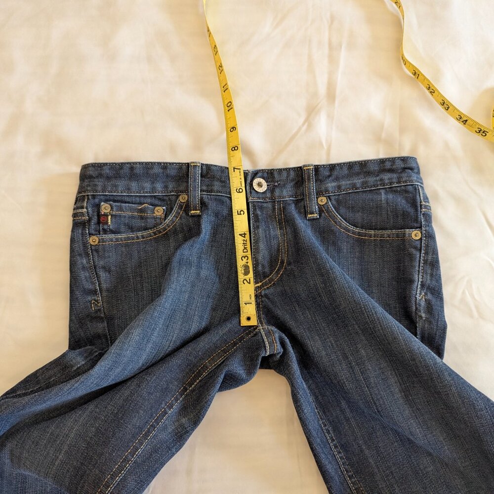 AG Adriano Goldschmied Size 27R "The Club" Bootcut Dark Wash Jeans - Picture 6 of 14